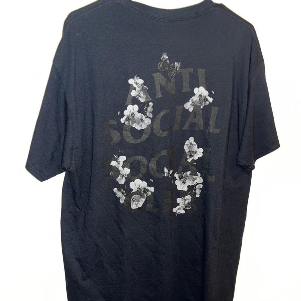 Anti Social Social Club ASSC black sakura cherry blossom t-shirt
